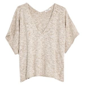 Madewell Marled Ellendale Sweater Tee